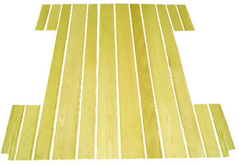 Kit de caja de madera de pino para Chevy 1958 1959 GMC Chevrolet, tiras Fleetside para caja corta, camioneta