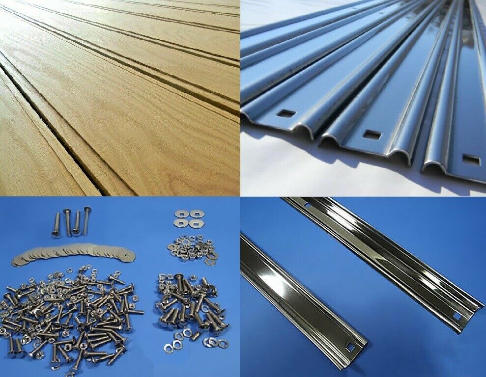 Kit de caja de roble para Chevy 1954 1955 Chevrolet GMC, tiras de caja corta, escalón lateral para camioneta