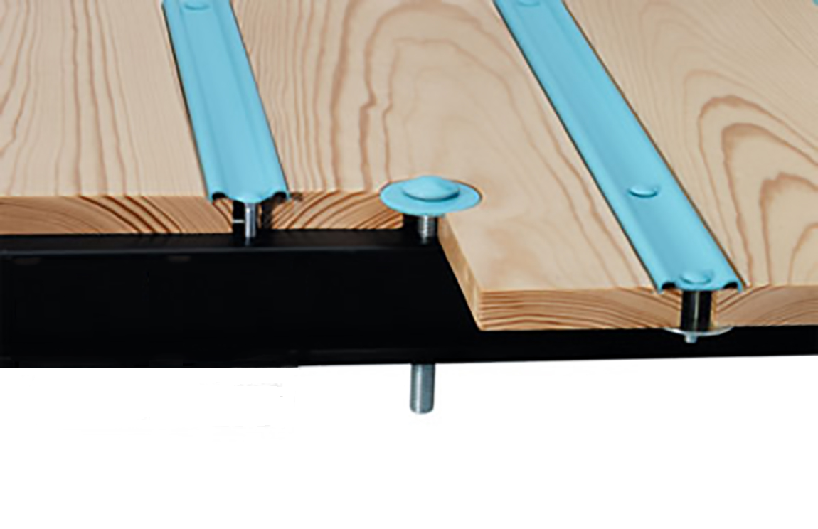 Pine Bed Wood Kit Chevy 1963 - 1966 Chevrolet C10 Short Bed Steel Strip Stepside