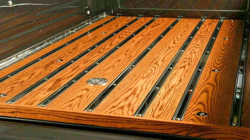 Tiras de caja para Chevy 1954-1959, acero inoxidable, GMC Chevrolet, caja corta, escalón lateral, camioneta