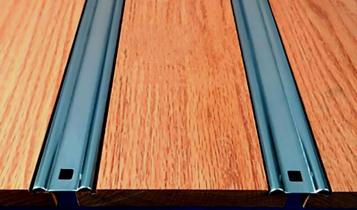 5 Bed Strips Chevy Chevrolet Ford Dodge 80" GMC Stainless Steel Truck Skid Wood