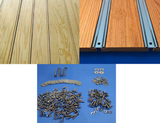Pine Bed Wood Kit Chevy 1955-1957 Chevrolet 89" Long Stepside