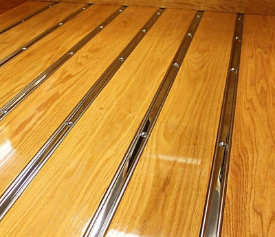 Bed Strips Chevy 1930 - 1933 Polished Stainless Chevrolet Short Bed Stepside Truck