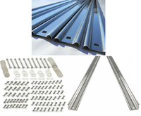 Bed Strip Kit Chevy 1940 - 1945 Polished Stainless Long Bed Stepside for Wood