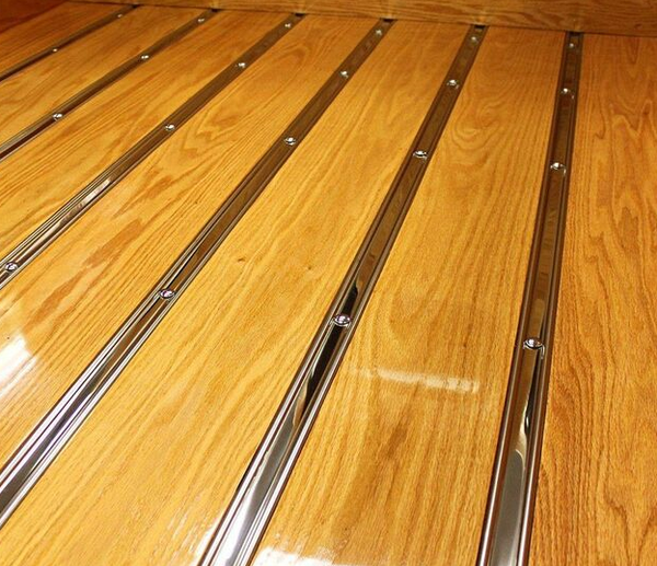 Bed Strips Chevy 1947 - 1951 Polished Stainless GMC Chevrolet Short Bed Stepside