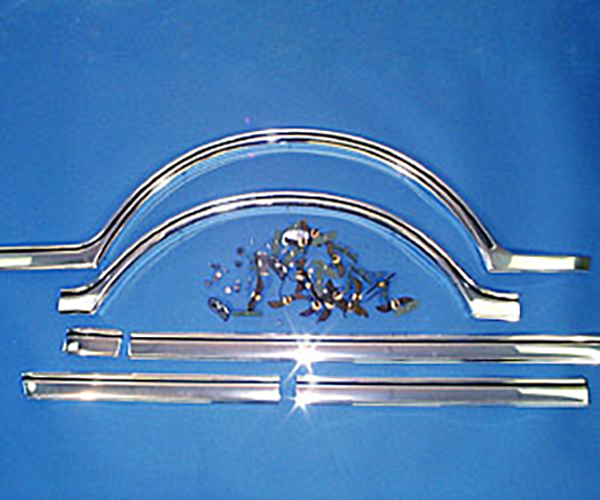 Lower Body Side Moulding Trim Set Chevy 1967 1968 Chevrolet GMC Short Bed Fleetside
