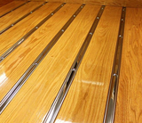 Bed Strips Chevy 1954 - 1959 Polished Stainless Steel GMC Chevrolet Short Bed Stepside