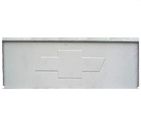Front Bed Panel Chevrolet 1946 Embossed Bowtie Chevy Stepside Truck