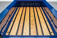 Pine Bed Wood Kit Chevy 1951 1952 1953 Chevrolet Short Bed Steel Strips Stepside