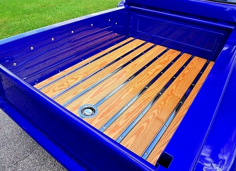 Bed Strips Chevy 1967 - 1972 Polished Stainless GMC Chevrolet C10 Short Bed Stepside